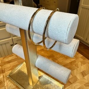 Medium Gold Hoop Earrings